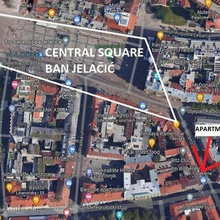 Zagreb Bunker At Main Square Apartment Exterior photo