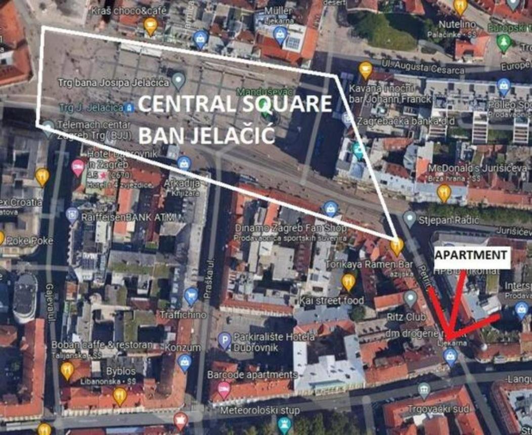Zagreb Bunker At Main Square Apartment Exterior photo